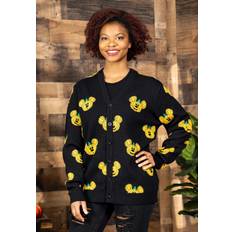 Orange Cardigans Cakeworthy Cakeworthy Mickey Pumpkin Adult Cardigan Black/Green/Orange