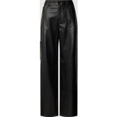 Cuero - Mujer Pantalones vaqueros Tommy Jeans Women's Faux Leather Trousers - Black