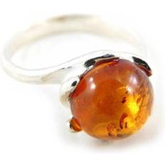 Bärnstenar Ringar Les Trésors de Lily Inspiration Silver Ring 52 - Brown