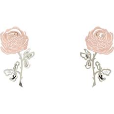 Men - Multicoloured Earrings On Two-Tones Metal Earrings Multicoloured