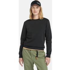 Timberland Vrouw Truien Timberland Exeter River Crew Sweatshirt Met Geborstelde Binnenkant - Zwart