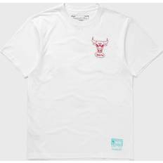 Basketball T-Shirts Mitchell & Ness And NBA Chicago Bulls Take Out T-shirt, Weiß/bulls White/bulls