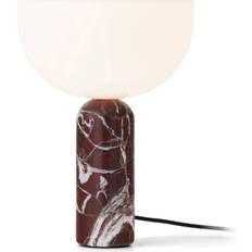 NEW WORKS. Kizu Table Lamp Small Rosso Levanto Marble Bordslampa