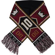 Dolce & Gabbana Maroon Wool Knitted Wrap Shawl Fringe Scarf