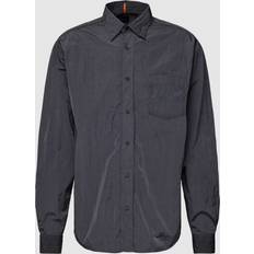 Boss Orange Lambini Overshirt Jacket Grey