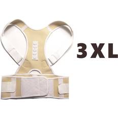 3XL Support & Protection Dechoicelife a-XXXL Beige Free Therapy Posture Magnetic Corrector Brace Shoulder Back Support Belt for Men Women Braces & Supports Belt Non-woven