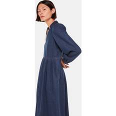 Denim Dresses Whistles Rina Trapeze Dress, Blue