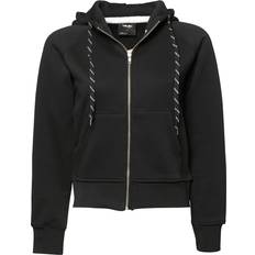 Tee jays Womens/Ladies Full Zip Hooded Sweatshirt Black