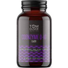 Tom Oliver Nutrition Ubiquinone CoQ10 Pure Coenzyme Q10 100mg, Naturally Fermented, The