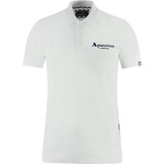 Aquascutum Kläder Aquascutum London Classic White Polo Shirt