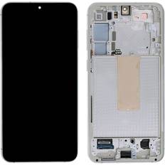 Samsung Udskiftningsskærme Samsung Galaxy S23 LCD-skærm Cream