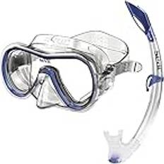 Snorkel Sets Seac Blue Diving Mask 0890071160