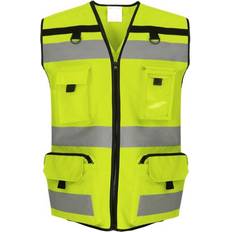 Yoko 3XL, Hi Vis Yellow Unisex Adult Ripstop Hi-Vis Tool Vest