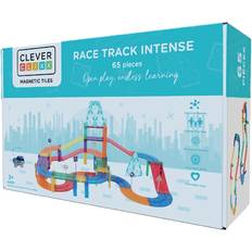 Magnetlegetøj Cleverclixx Cleverclixx Magnetlegetøj Race Track Intense 65 dele