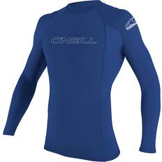 O'Neill Mens Basic Skins Langærmet Rash Guard - Pacific