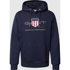 Shield hoodie herr Gant Herr Archive Shield hoodie Blå