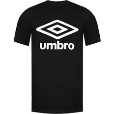 Umbro Logo Mens Black T-Shirt