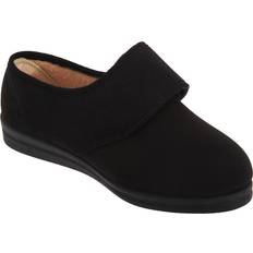 Comfylux Stella Superwide Slippers Black