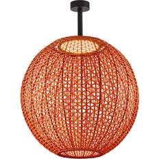 B Faretti Bover Nans Sphere PF/60 Outdoor LED Rosso - Marrone Grafite Faretto