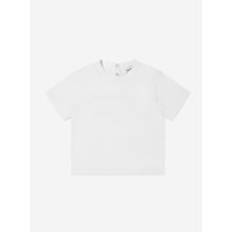 Emporio Armani Boys Logo T-Shirt In White 8Y