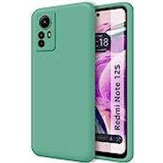 TuMundoSmartphone Tumundosmartphone Ultra mjukt flytande silikonfodral för Xiaomi Redmi Note 12S Färg Grön