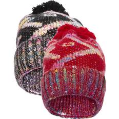 Unisex Headgear Trespass Diandra Beanie Red Woman