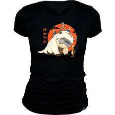 ABYstyle Avatar Der Herr der Elemente Anime T-shirt Appa för Dam svart