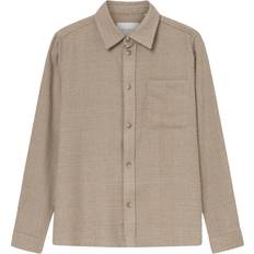 Lana Camisas Les Deux Bouclé Shirt - Beige Male