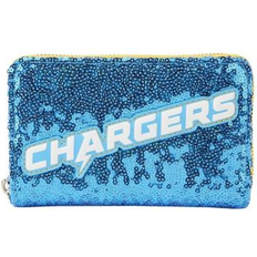 Wallets & Key Holders Loungefly Los Angeles Chargers Sequin Zip-Around Wallet