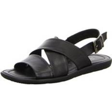 sandalette mirtas, glattleder, schwarz, herren Schwarz