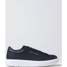 Armani Exchange Homme Sneakers Armani Exchange Sneakers Homme En Cuir Marine - Blue