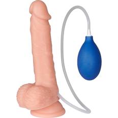 Willie City Klassisk Realistisk Sprutdildo 21 cm Nude Nude