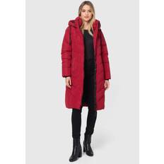 Navahoo Tøj Navahoo Navahoo Mantel Rot Basic für Damen