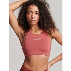 Superdry Damen Unterwäsche Superdry Damen Sport Core Active BH Braun Größe: Braun