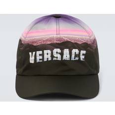 Versace Kopfbedeckungen Versace Bedruckte Baseballcap Hills Multicolor