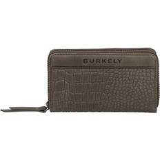 CASUAL CARLY ZIP AROUND WALLET-Grey
