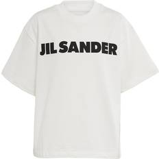 Beige - Woman T-shirts Jil Sander Logo Front T-Shirt - Natural