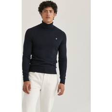 Morris Merino Rollneck - Navy