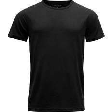 Devold Herre T-shirts Devold Jakta Merino 200 T-Shirt - Sort