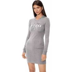 Love Moschino Kläder Love Moschino Gray Cotton Dress IT46