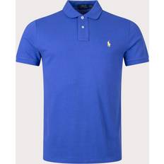 Polo Ralph Lauren Herre Pikéskjorter Polo Ralph Lauren Custom Slim Fit Mesh Shirt - Lilla