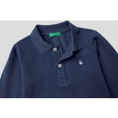 L Bodys United Colors of Benetton Polo Manica Lunga Bleu Marine 3089G3009