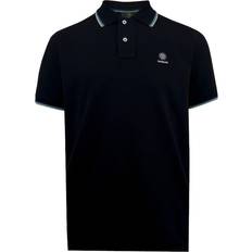 Badge Logo Polo Shirt Black