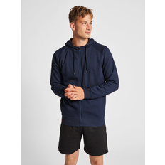 Hummel Red Classic Full Zip Sweatshirt Blue Man