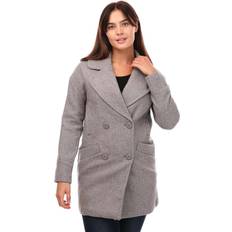 Elle Alice Wool Coat Grey