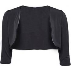 Swing Damen Bolero 3/4-Arm schwarz