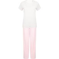 Multikleur - Vrouw Jumpsuits & Overalls Dreamworks Towel City Pyjamaset Met Strepen - Roze/Wit/Veelkleurig