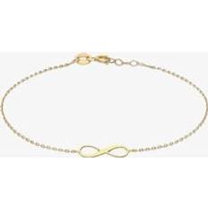 9ct Yellow Gold Adjustable Infinity Bracelet 1.29.8152