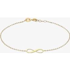 Amor 9ct Yellow Gold Adjustable Infinity Bracelet 1.29.8152