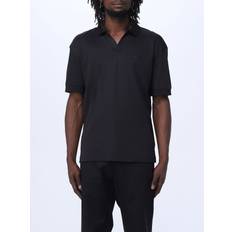 Calvin Klein Musta Polo paidat Calvin Klein Smooth Cotton Open Placket